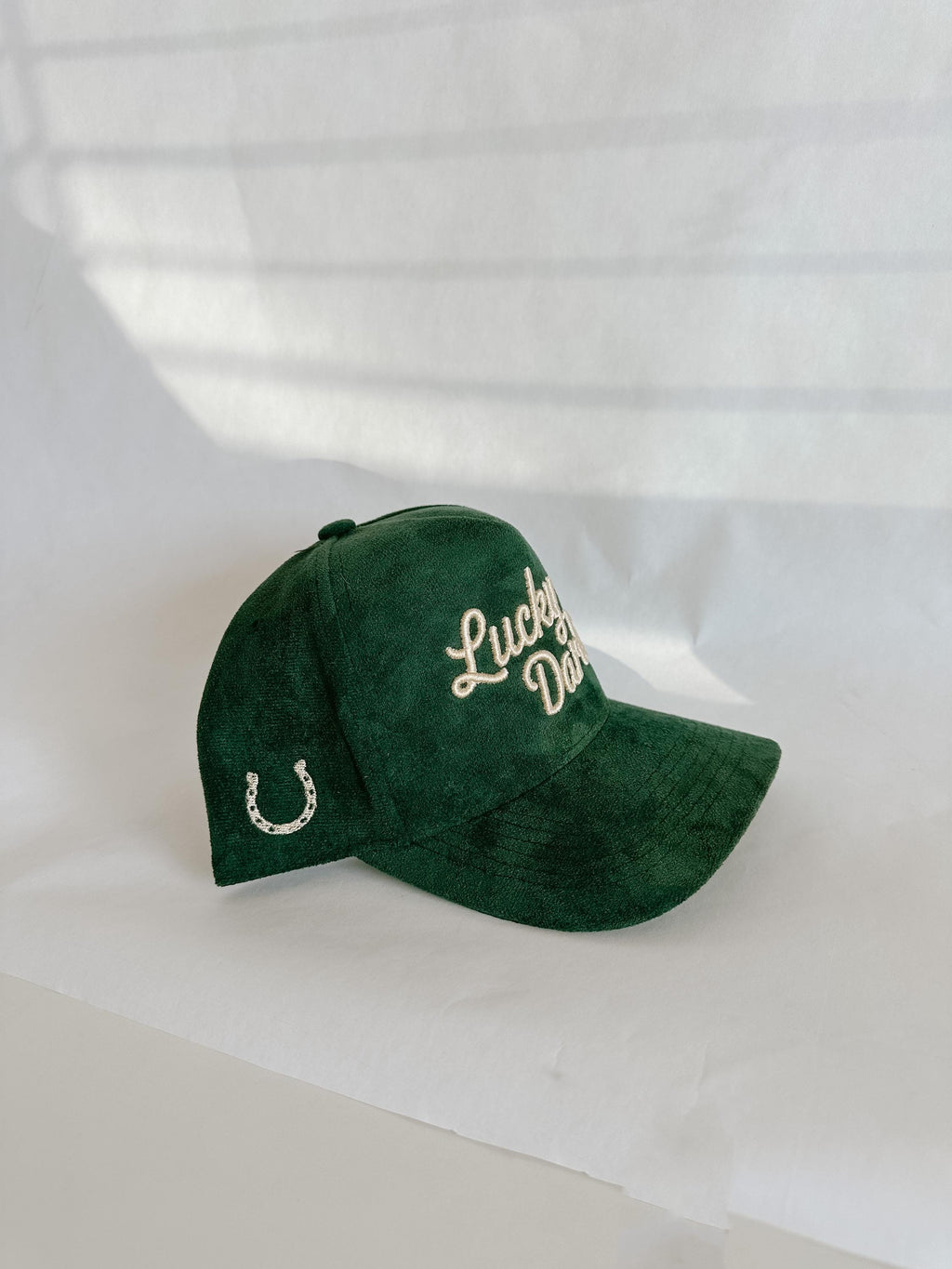 Lucky Darlin Suede Trucker Hat