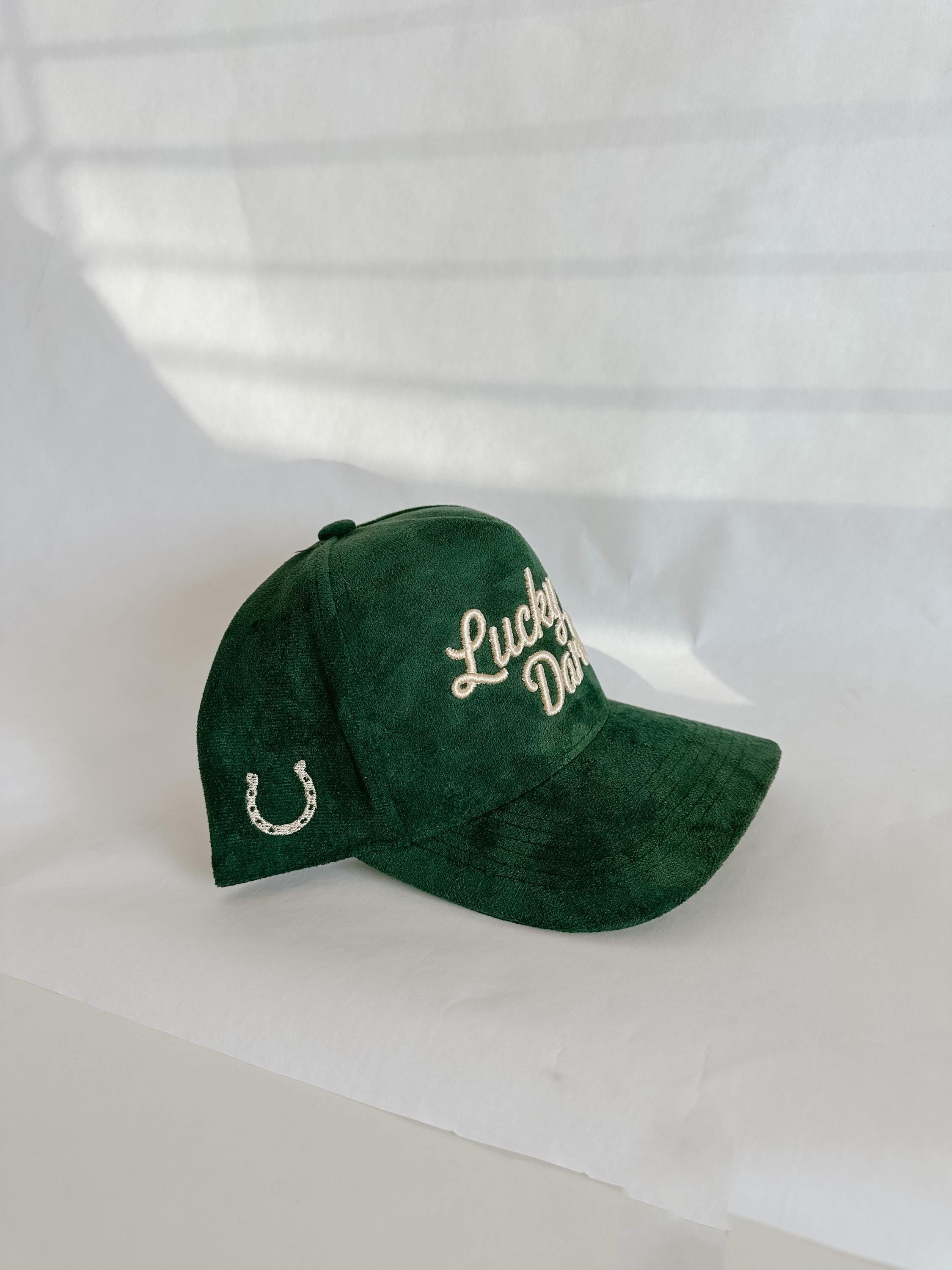 Lucky Darlin Suede Trucker Hat