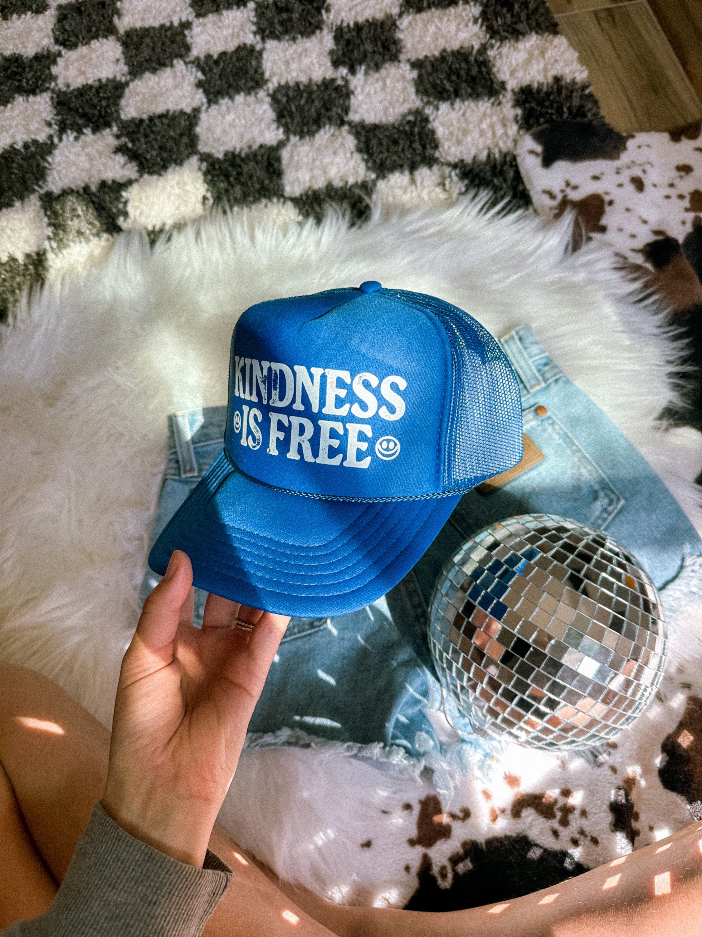 Kindess Is Free Trucker Hat