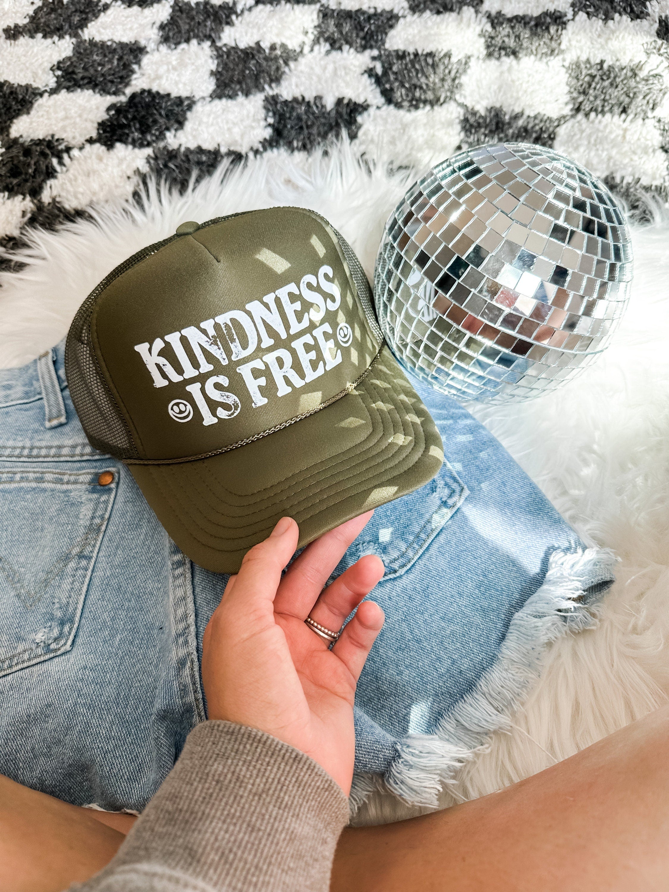 Kindess Is Free Trucker Hat