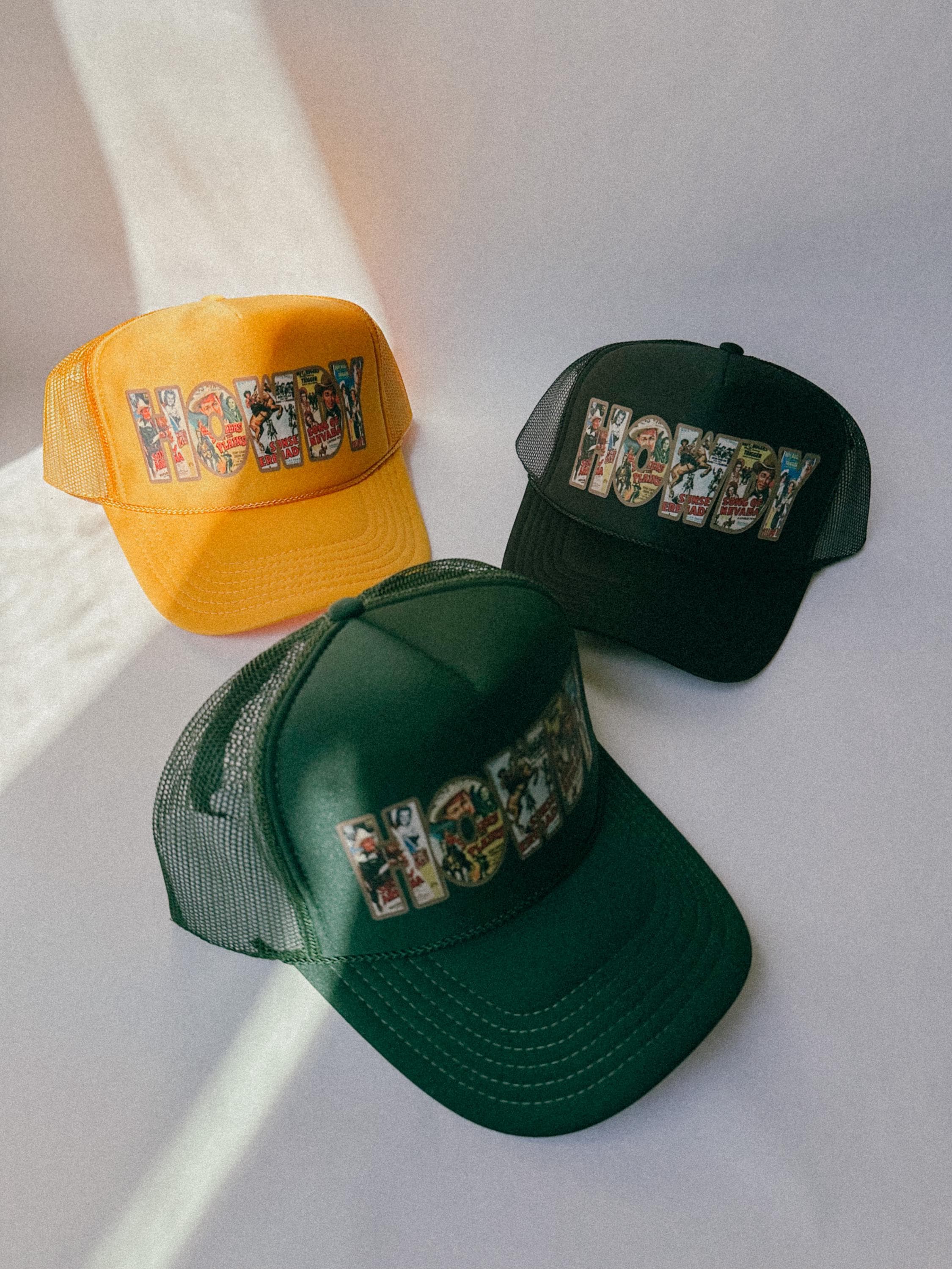 Howdy Vintage Trucker Hat