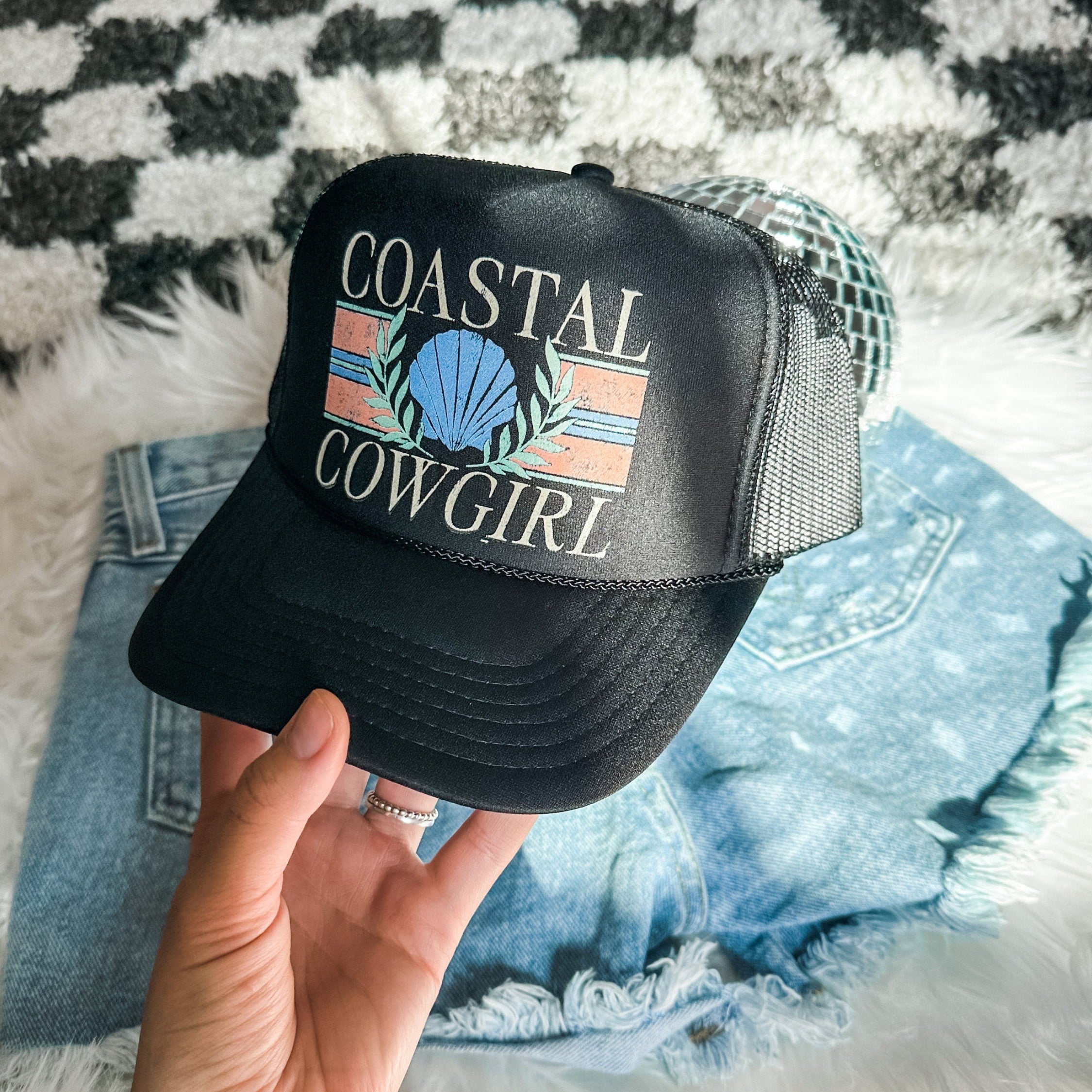 Coastal Cowgirl Trucker Hat