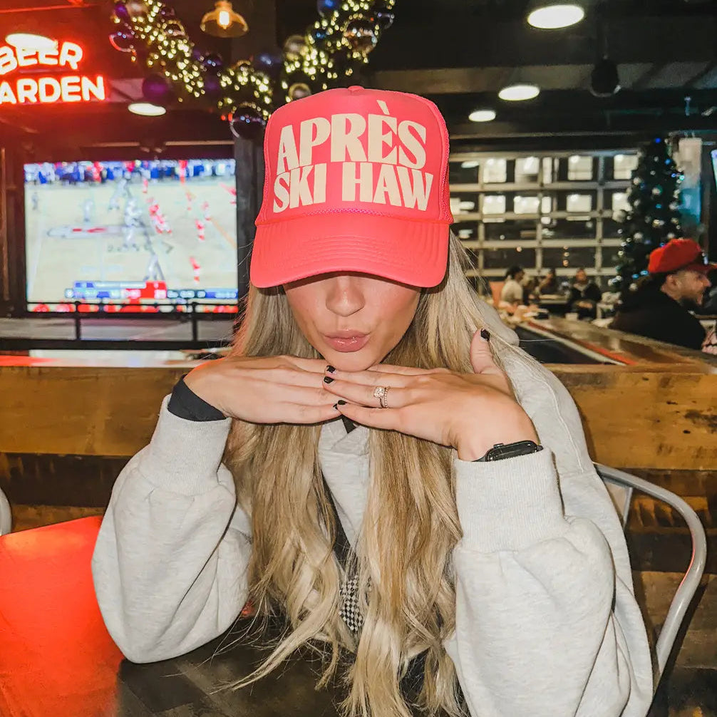 Apres Ski Haw Puff Trucker Hat