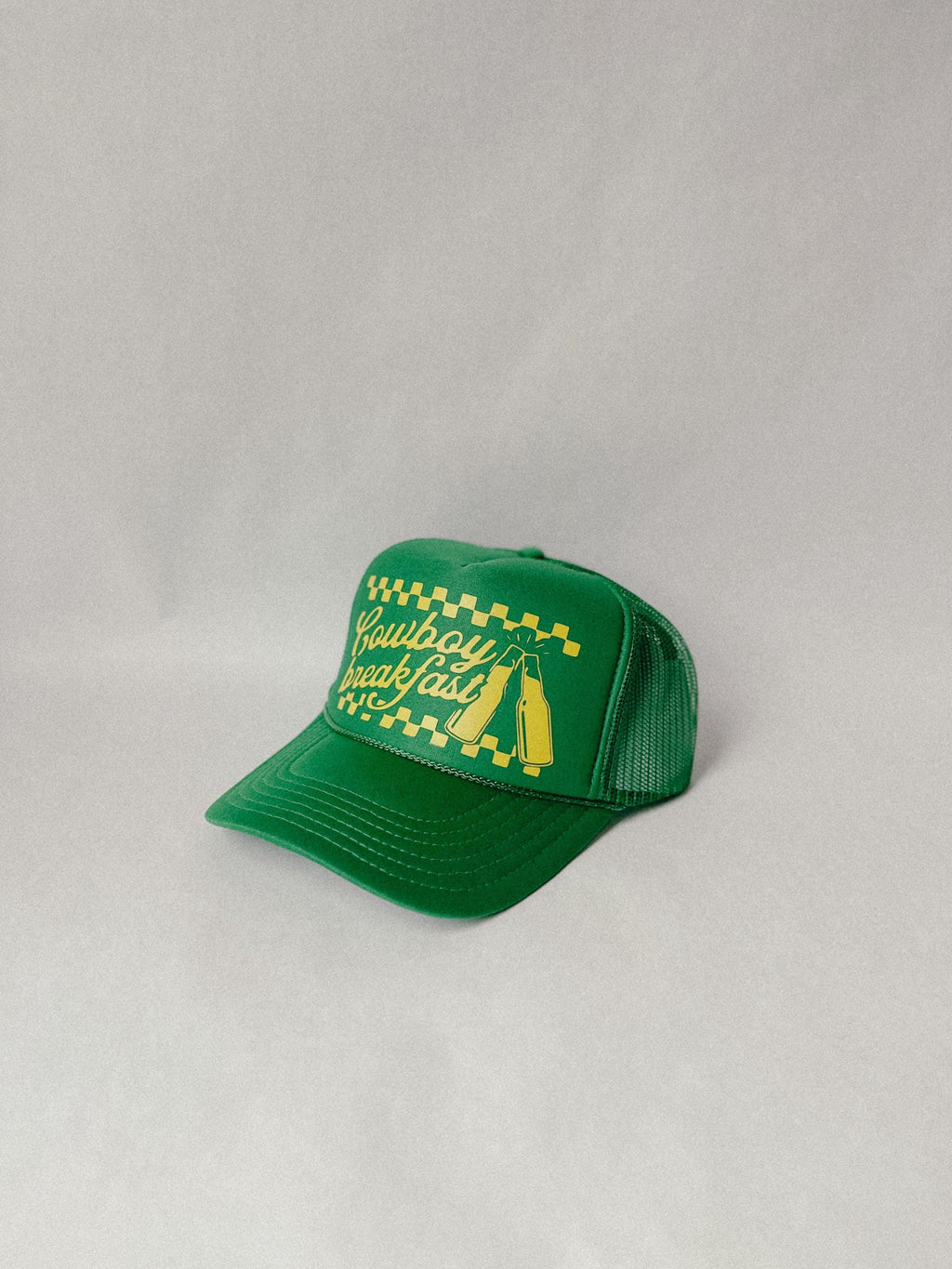 Cowboy Beer Breakfast Trucker Hat