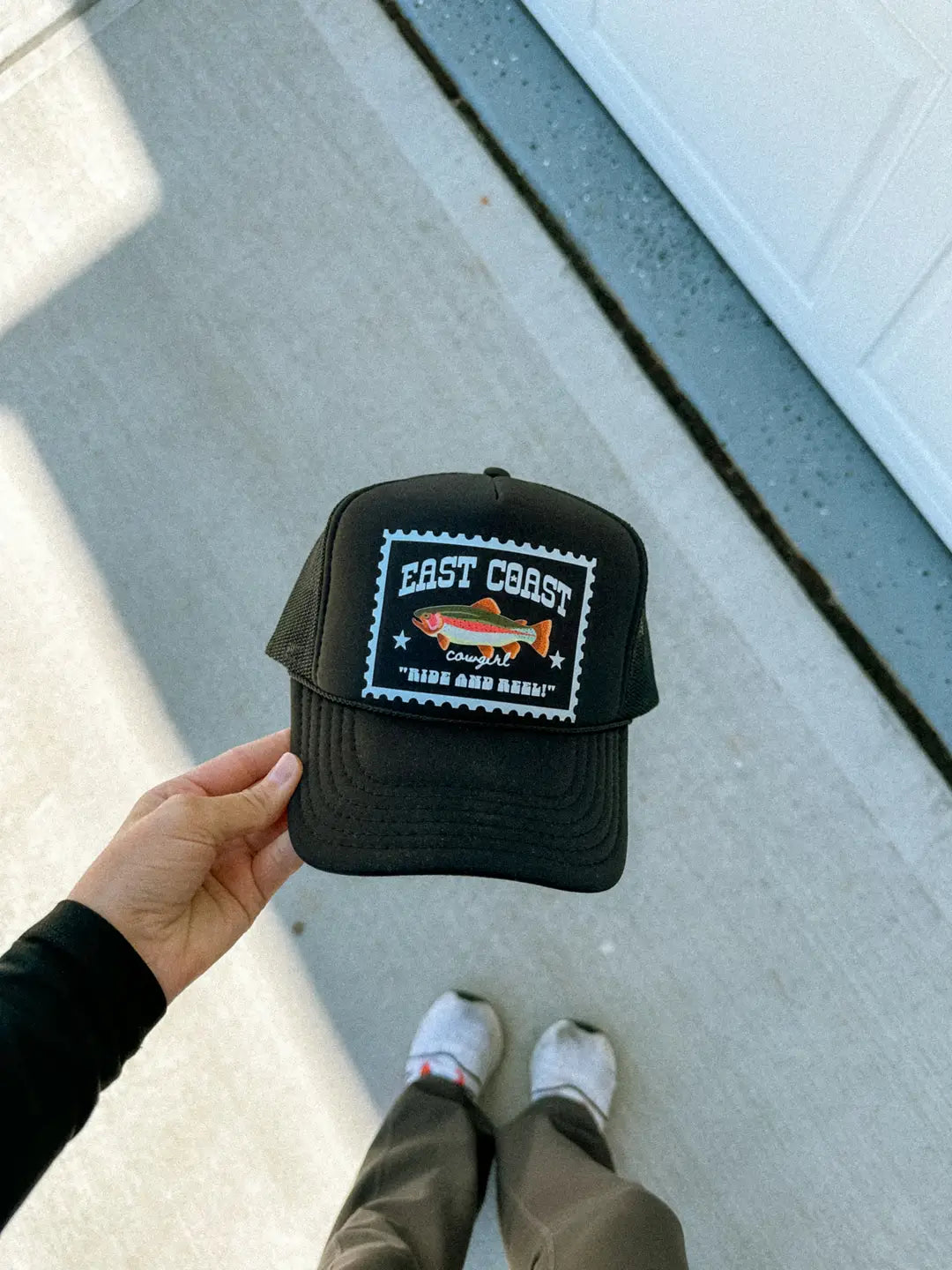 East Coast Cowgirl Trout Trucker Hat