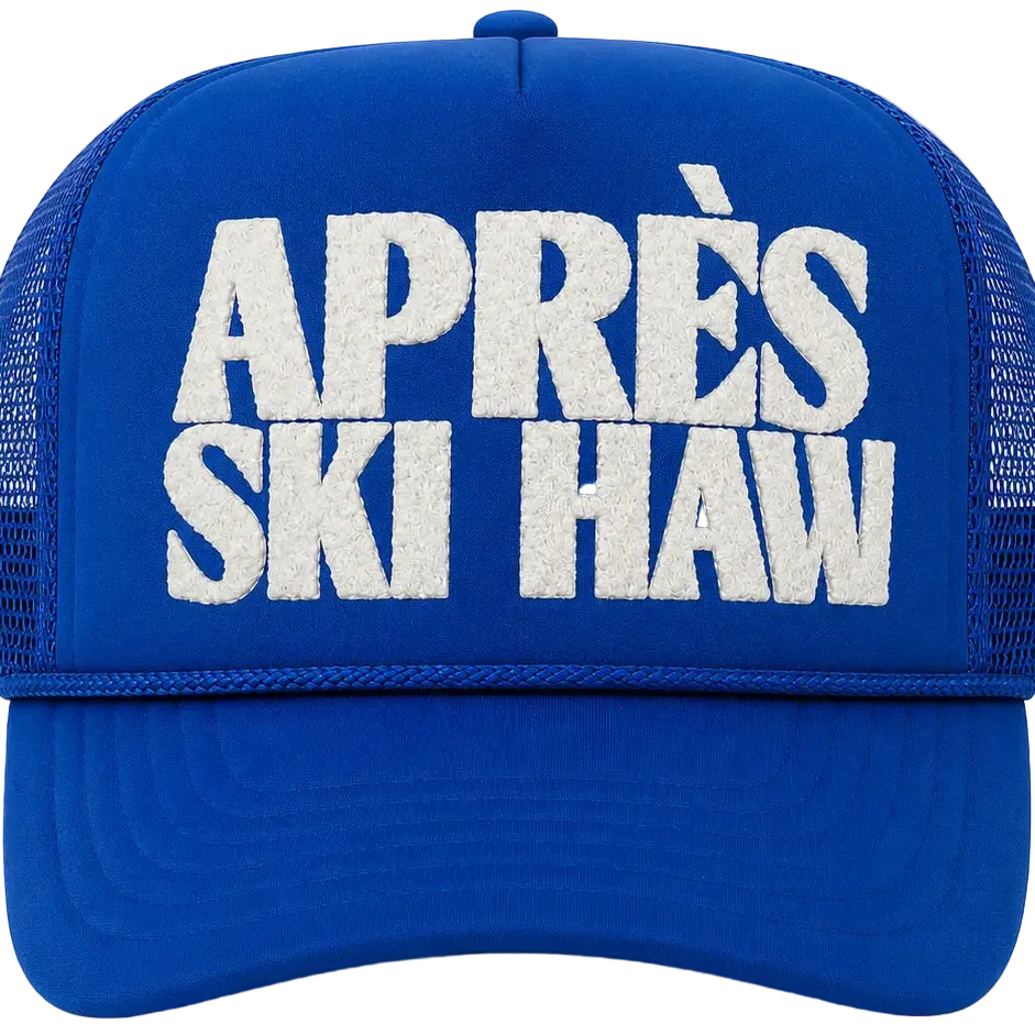 Apres Ski Haw Puff Trucker Hat