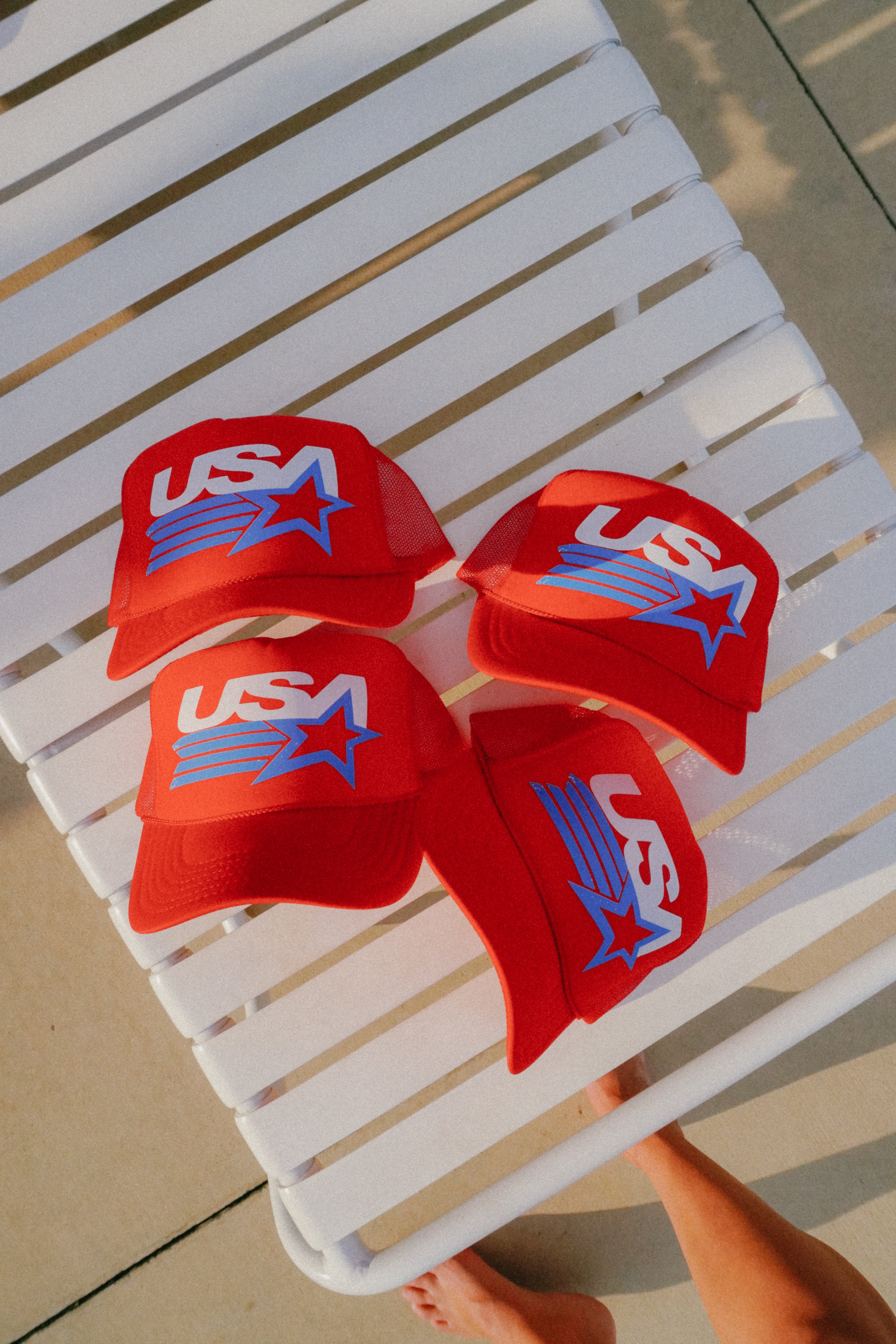 Vintage USA Trucker Hat