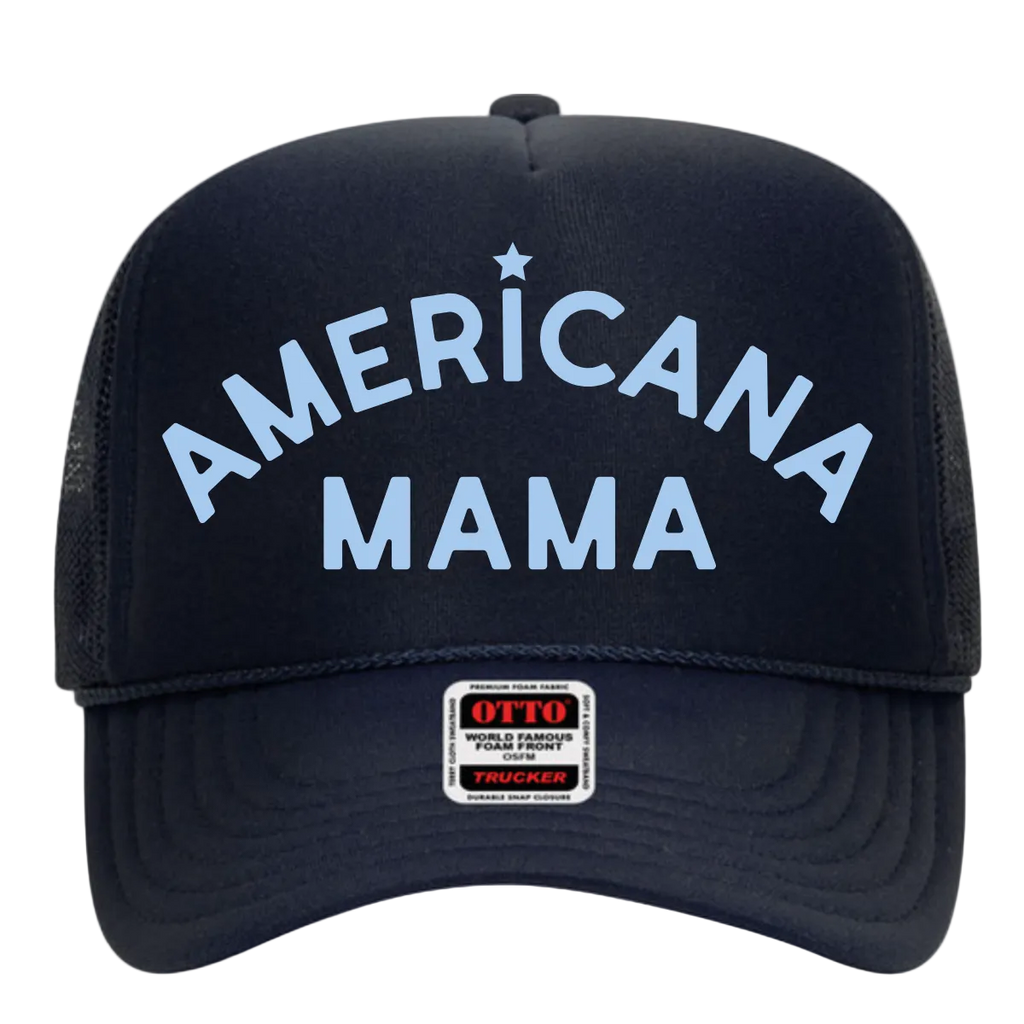 Americana Mama Trucker Hat