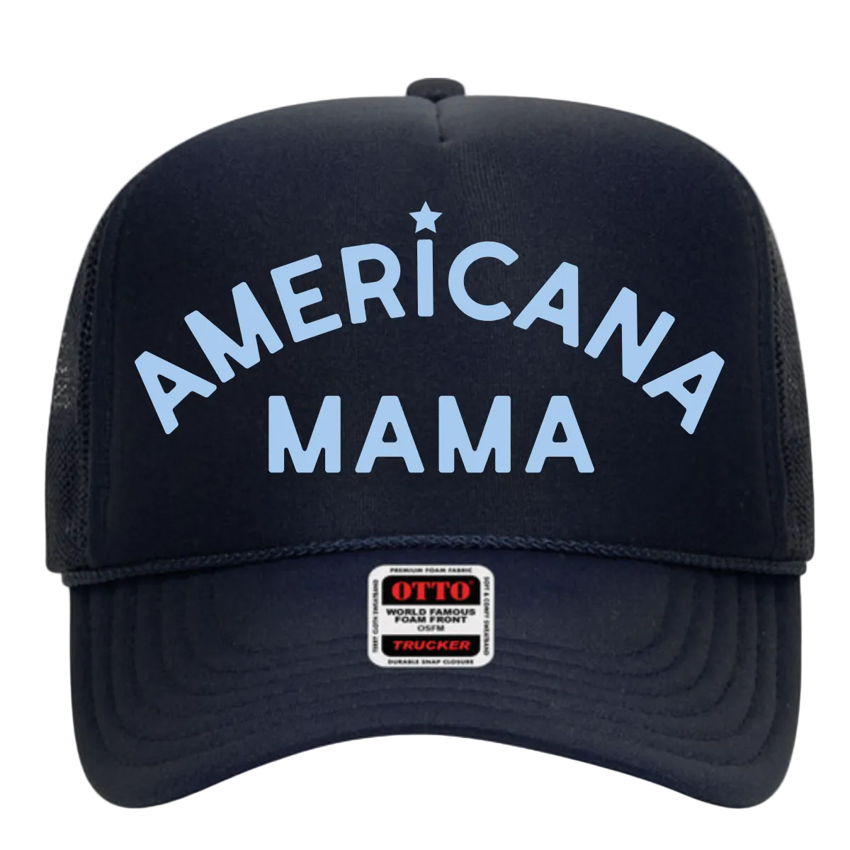 Americana Mama Trucker Hat