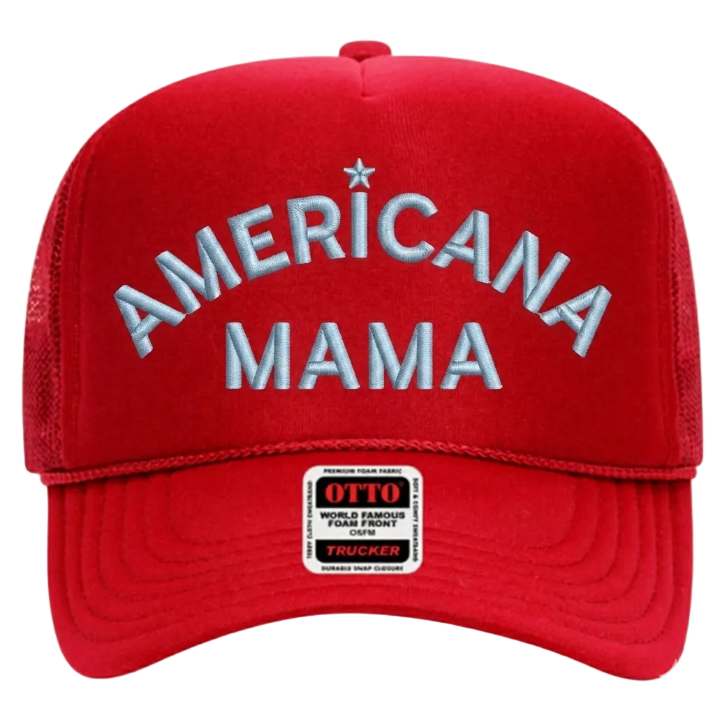 Americana Mama Trucker Hat