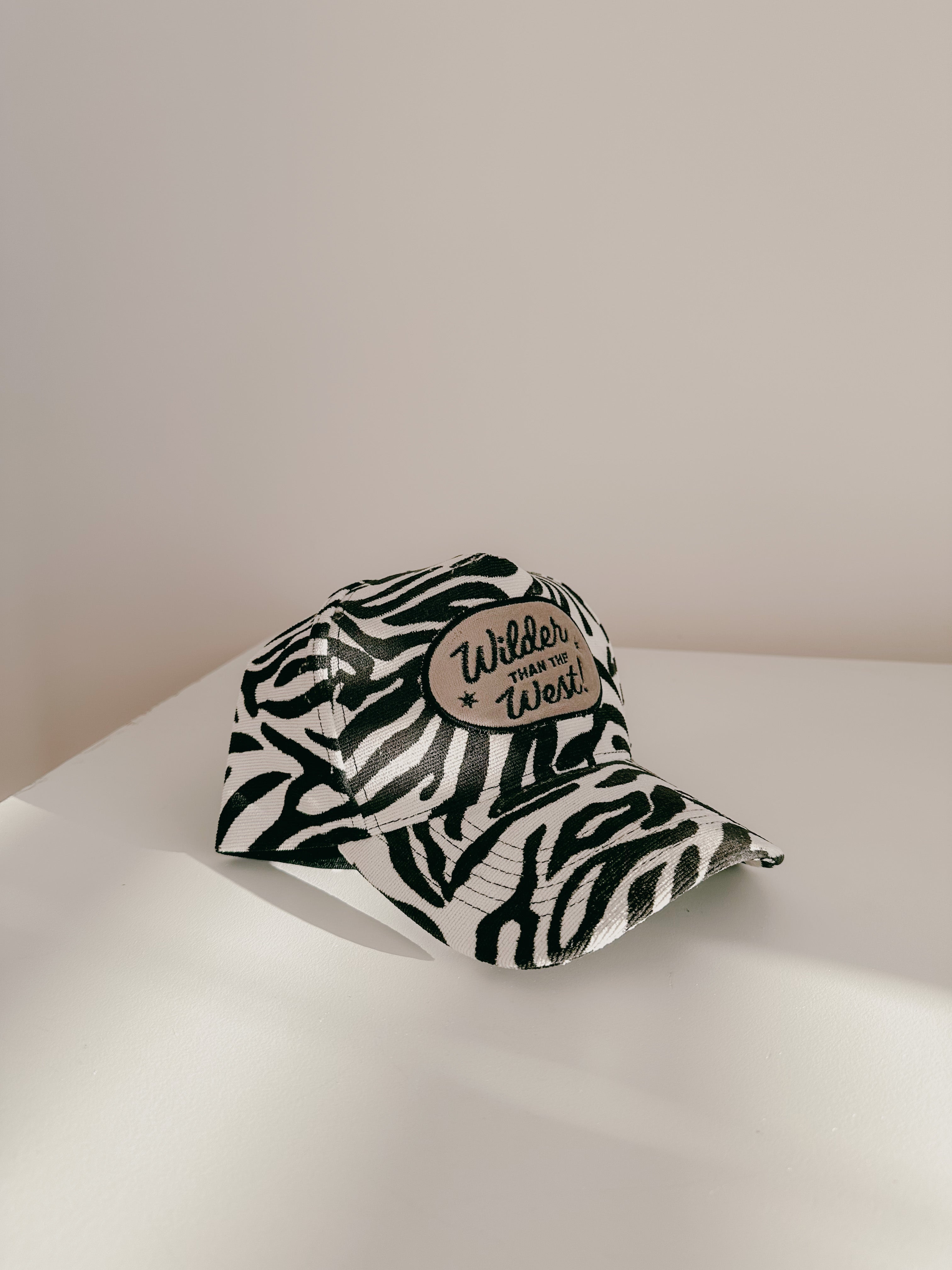 Wilder West Corduroy Zebra Hat