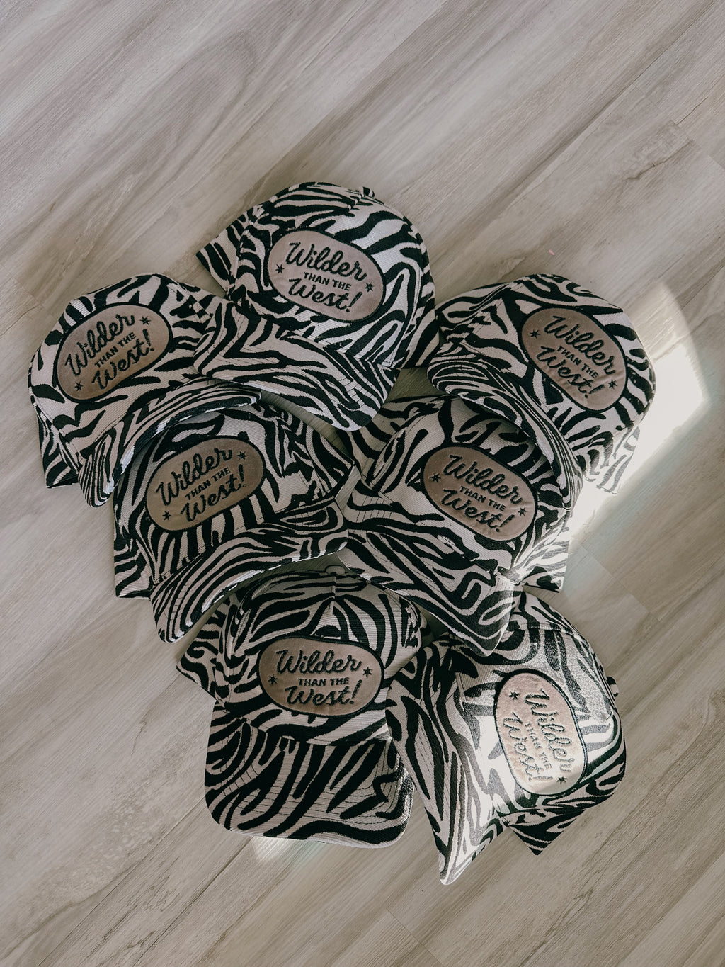 Wilder West Corduroy Zebra Hat