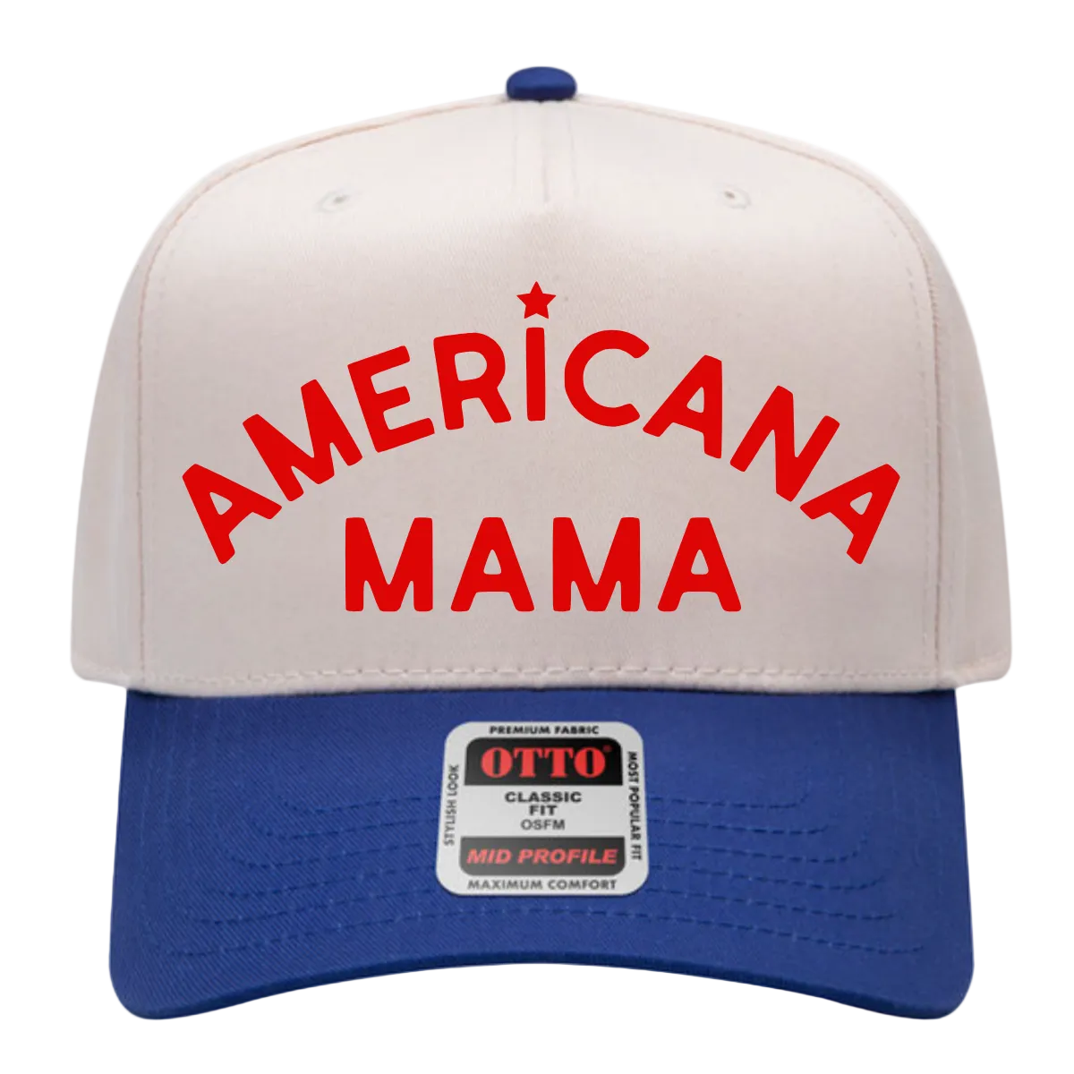Americana Mama Trucker Hat