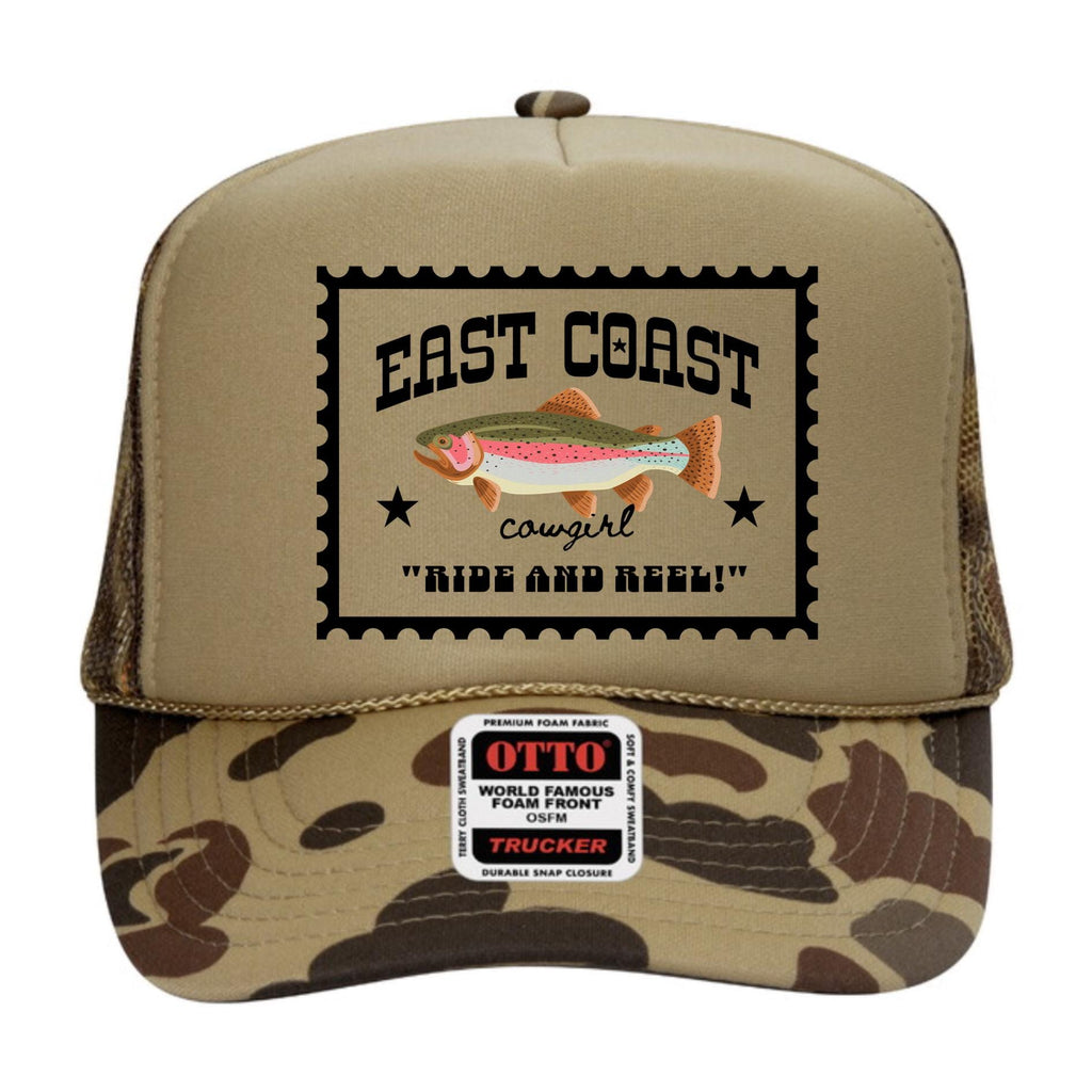 East Coast Cowgirl Trout Trucker Hat